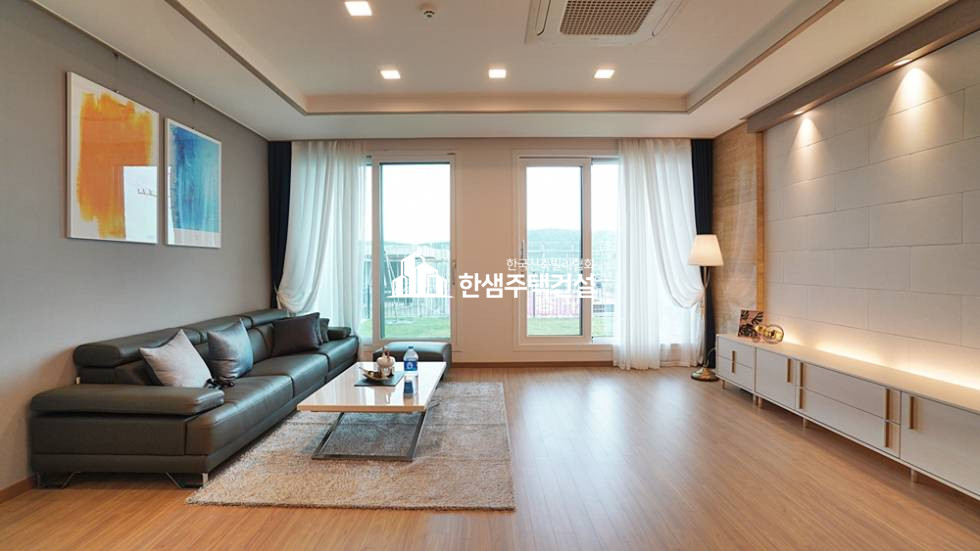 경기 광주시 오포읍 신현리 로데힐스 전원주택 B / 거실2, 방3, 앞마당 / 테라스 분양 매물번호 12300 사진 6